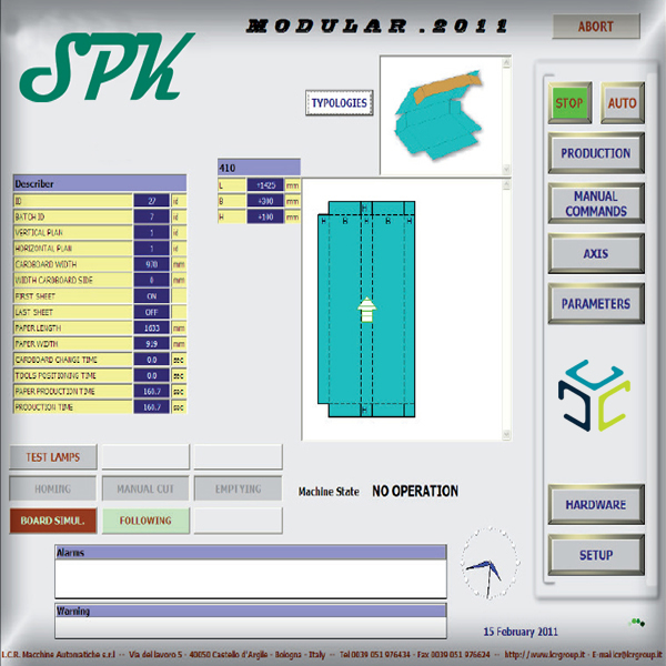 troqueladora de cajas spk 8620 automatica software